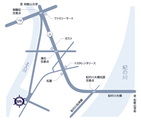 マリーナ周辺地図